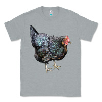 Heather Grey jersey giant chicken Classic Tee - LillyAllenDesigns