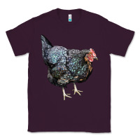Plum jersey giant chicken Classic Tee - LillyAllenDesigns