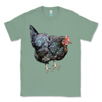Sage jersey giant chicken Classic Tee - LillyAllenDesigns