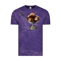 Cloud Purple Chocolate ice cream Vintage Tee - AdoDesignShop