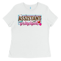 White assistant principal Ladies Tee - texasbilliewilder