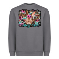 Storm happy easter bunny western background Heavyweight Sweatshirt - Jasminsmagicworld