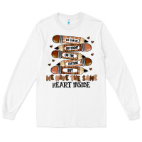 White we have the same heart inside Long Sleeve Tee - MaliasSmallBusiness