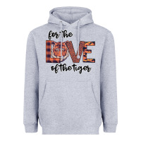 Heather Grey For The Love Of The Tiger Heavyweight Hoodie - Bettercallsaul