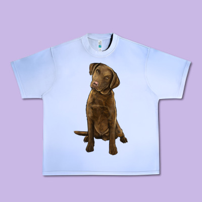 Chesapeake Bay Retriever Urban Heavy Tee Designed By Lillyallendesigns