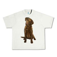 Pistachio chesapeake bay retriever Urban Heavy Tee - LillyAllenDesigns