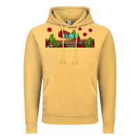 Vintage Mustard texas chica Vintage Hoodie - Jasminsmagicworld
