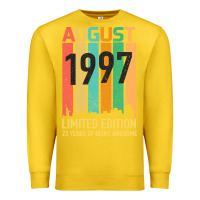 August 1997 23 Years Old 23rd Birthday Premium Sweatshirt | Teevron