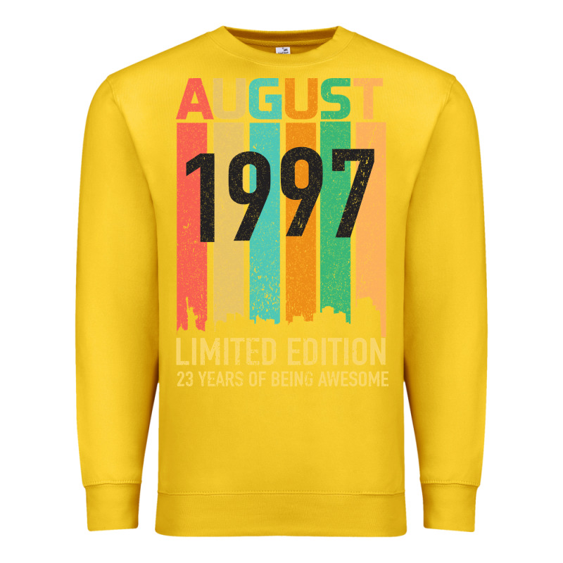 August 1997 23 Years Old 23rd Birthday Premium Sweatshirt by Bettercallsaul | Teevron