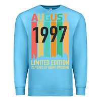 Ocean Blue August 1997 23 Years Old 23rd Birthday Premium Sweatshirt - Bettercallsaul