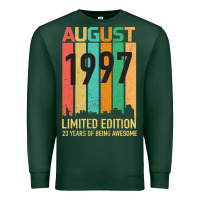 Sports Green August 1997 23 Years Old 23rd Birthday Premium Sweatshirt - Bettercallsaul