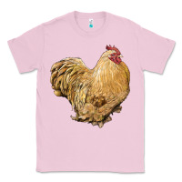 Bubblegum Pink cochin rooster Classic Tee - LillyAllenDesigns