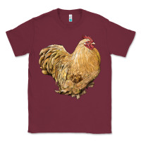 Burgundy cochin rooster Classic Tee - LillyAllenDesigns