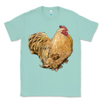 Seafoam cochin rooster Classic Tee - LillyAllenDesigns
