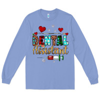 Colony Blue Christmas dental assistant Long Sleeve Tee - JahusDesignShop