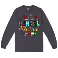 Smoke Christmas dental assistant Long Sleeve Tee - JahusDesignShop
