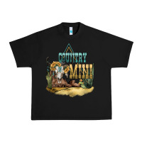 Black country mini Urban Heavy Tee - NancyCooperArtShop