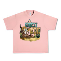 Salmon country mini Urban Heavy Tee - NancyCooperArtShop