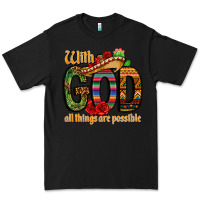 Black with god all things are possible Premium Tee - CTS Tumbler Store