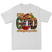 Dove Grey with god all things are possible Premium Tee - CTS Tumbler Store