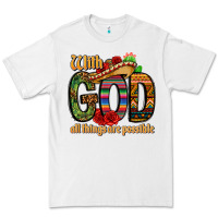 White with god all things are possible Premium Tee - CTS Tumbler Store