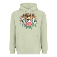 Matcha Let it snow Heavyweight Hoodie - Bettercallsaul