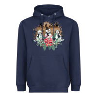Navy Let it snow Heavyweight Hoodie - Bettercallsaul