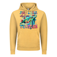 Vintage Mustard just a girl who loves turtles Vintage Hoodie - Jasminsmagicworld