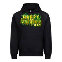 Black Happy St. Patrick's Day Urban Hoodie - HowdyJamesFarm