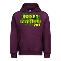 Mauve Wine Happy St. Patrick's Day Urban Hoodie - HowdyJamesFarm