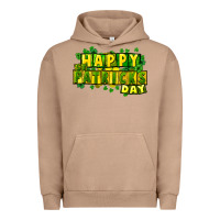 Pigment Burro Happy St. Patrick's Day Urban Hoodie - HowdyJamesFarm