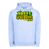 Pigment Grape Ice Happy St. Patrick's Day Urban Hoodie - HowdyJamesFarm