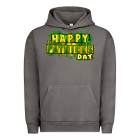 Pigment Tornado Happy St. Patrick's Day Urban Hoodie - HowdyJamesFarm