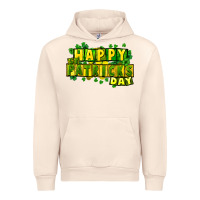Sandshell Happy St. Patrick's Day Urban Hoodie - HowdyJamesFarm