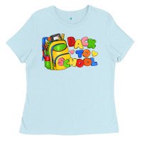 Back To School With School Bag Ladies Tee | Teevron