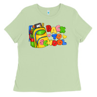 Matcha back to school with school bag Ladies Tee - texasbilliewilder