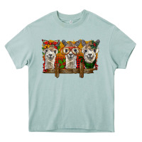 Arona Christmas alpacas Heavy Core Tee - BarkalooDesign