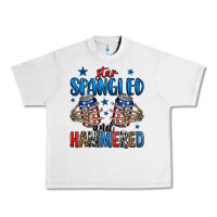 Lunar Rock star spangled and hammered skeleton hand Urban Heavy Tee - Jasminsmagicworld