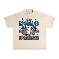 Sandshell star spangled and hammered skeleton hand Urban Heavy Tee - Jasminsmagicworld