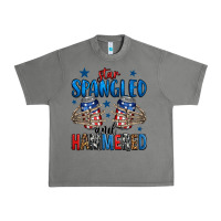 Tornado star spangled and hammered skeleton hand Urban Heavy Tee - Jasminsmagicworld