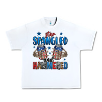 White star spangled and hammered skeleton hand Urban Heavy Tee - Jasminsmagicworld