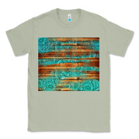Matcha turquoise  leather and wooden pattern tumbler Classic Tee - Jasminsmagicworld
