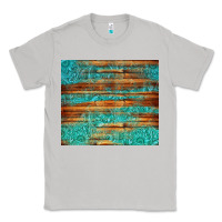 Moon Dust turquoise  leather and wooden pattern tumbler Classic Tee - Jasminsmagicworld