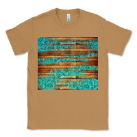 Toasted Coconut turquoise  leather and wooden pattern tumbler Classic Tee - Jasminsmagicworld