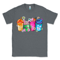 Charcoal Heather Easter Coffee Classic Tee - CowhideDigitalArt