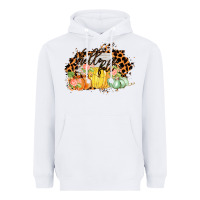 White Hello fall Heavyweight Hoodie - Bettercallsaul