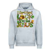 I Don't Need Luck I've Got Jesus Urban Hoodie | Teevron