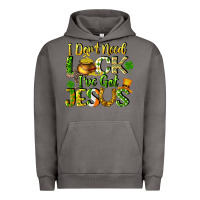 Pigment Tornado I don't need luck i've got Jesus Urban Hoodie - CowGirlArtShop