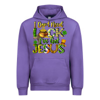 Tulip I don't need luck i've got Jesus Urban Hoodie - CowGirlArtShop