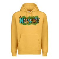 Mustard Western Howdy Premium Hoodie - texasbilliewilder